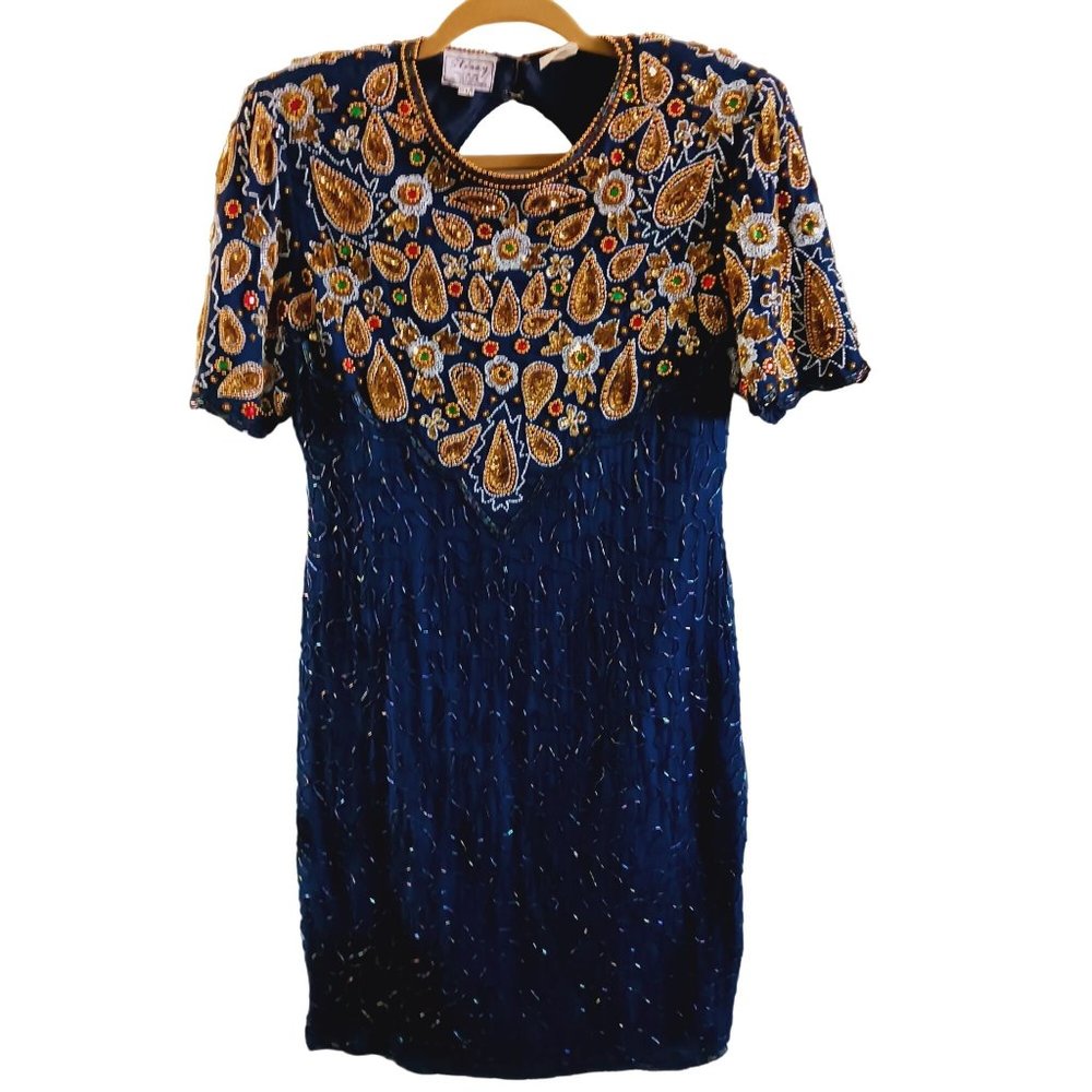 Stenay vintage dress. Multicolored. Size P10.